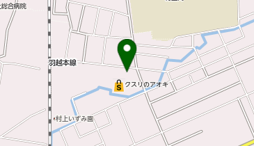 (株)サクマ 村上山居SSの地図画像