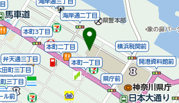 神奈川県庁第二分庁舎の地図画像