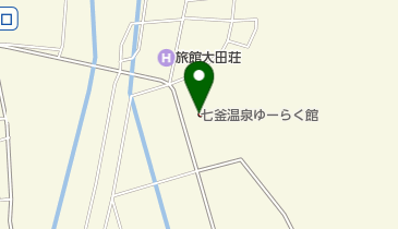 七釜温泉ゆーらく館の地図画像