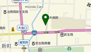 武生西公民館の地図画像