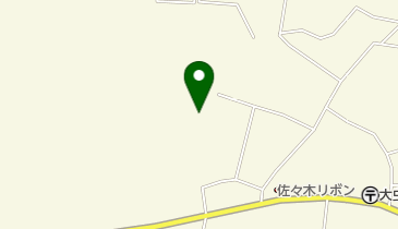 大虫公民館の地図画像