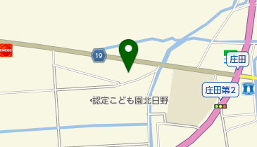 北日野公民館の地図画像