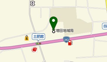 横手市役所 増田庁舎の地図画像