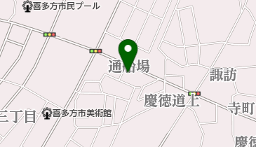 喜多方シティエフエムの地図画像