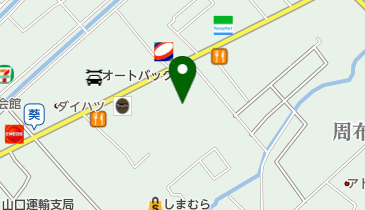 TULLYS COFFEE 山口葵 TSUTAYA店の地図画像
