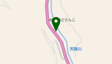 天けい荘の地図画像