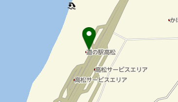 道の駅 高松(のと里山海道 下り線)の地図画像