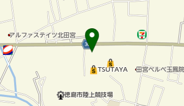 アミューズメントパフェ パレパレ 田宮店の地図画像