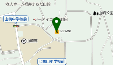 天理教東青山分教会の地図画像