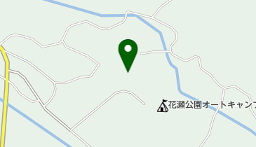 花瀬でんしろう館の地図画像