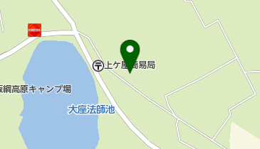 戸隠 飯綱高原 ぺんしょん遊山の地図画像