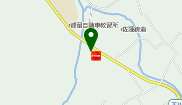 ミッシェル都留店の地図画像