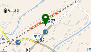 辰野町観光情報センター・パルTISの地図画像