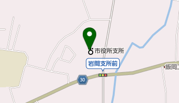 市民センターいわまの地図画像