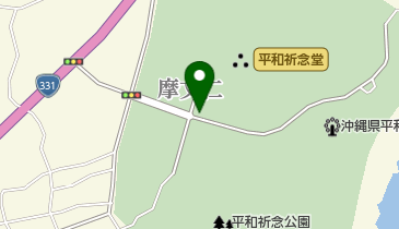 平和祈念公園の地図画像