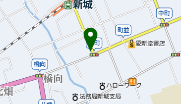 新城まちなみ情報センターの地図画像