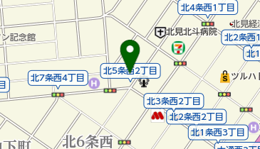 北見じまん村の地図画像