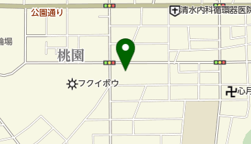 足羽公民館の地図画像