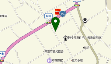 美濃和紙あかりアート館の地図画像