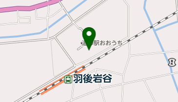 由利本荘市 出羽伝承館の地図画像