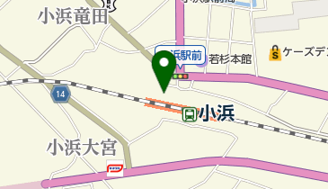 若狭おばま観光案内所の地図画像