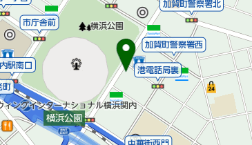 東横イン横浜スタジアム前新館の地図画像