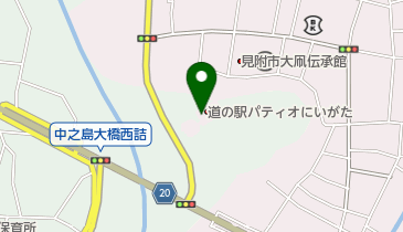 道の駅 パティオにいがたの地図画像