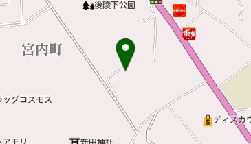 薩摩川内市川内地域 可愛地区コミュニティセンターの地図画像