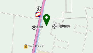 三種町八竜公民館の地図画像