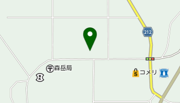 三種町山本公民館の地図画像