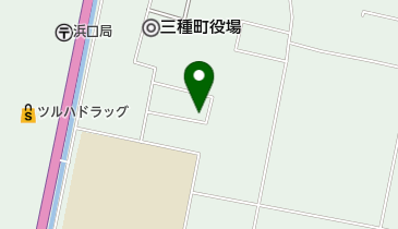 三種町八竜体育館の地図画像