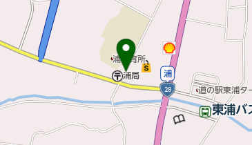 東浦バスターミナル/道の駅 東浦ターミナルパーク の地図画像