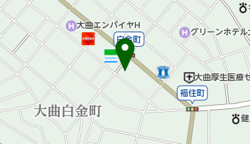 大曲シティーホテルの地図画像