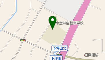 小金井自動車学校の地図画像