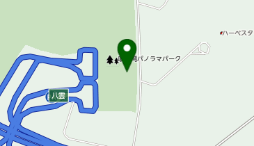 八雲町情報交流物産館 丘の駅の地図画像