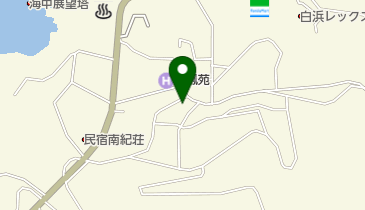 紀州の宿 白砂の地図画像