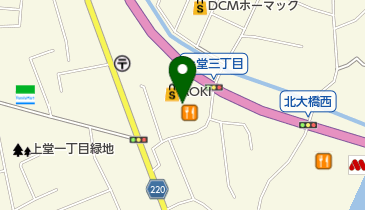 快活CLUB 盛岡上堂の地図画像