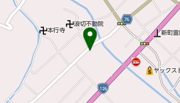 美麗フラワー・下町商友会の地図画像