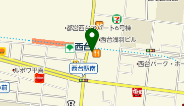 快活CLUB 西台駅前店の地図画像