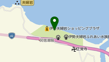 二見プラザの地図画像