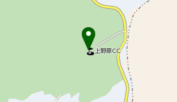 上野原カントリークラブの地図画像