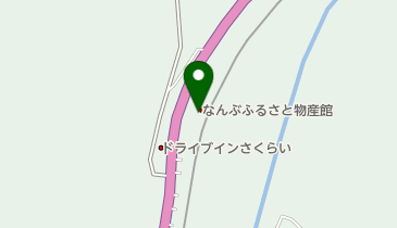 なんぶふるさと物産館の地図画像