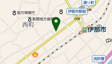 伊那パークホテルの地図画像