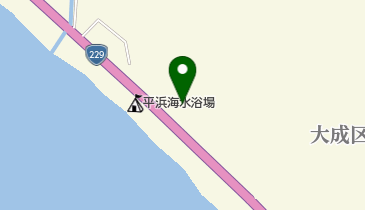 道の駅 てっくいランド大成の地図画像