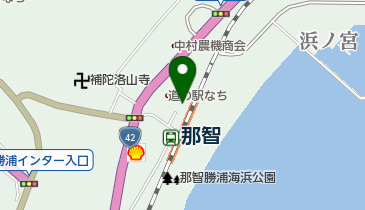 道の駅 なちの地図画像