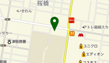 三重県赤十字血液センターの地図画像