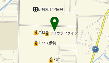 伊勢献血ルーム ハートワンの地図画像