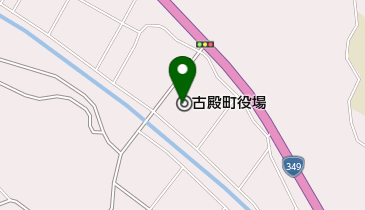 古殿町役場 1階町民ホールの地図画像