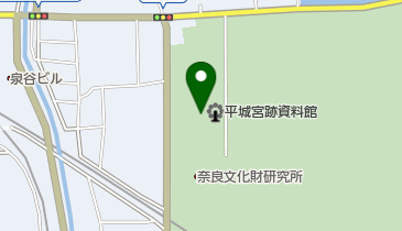 平城宮跡資料館の地図画像