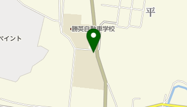 勝英自動車学校の地図画像